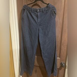 WOMENS SIZE 16 DRESS JEANS. WIDE LEG. TIME AND TRU BRAND. EUC